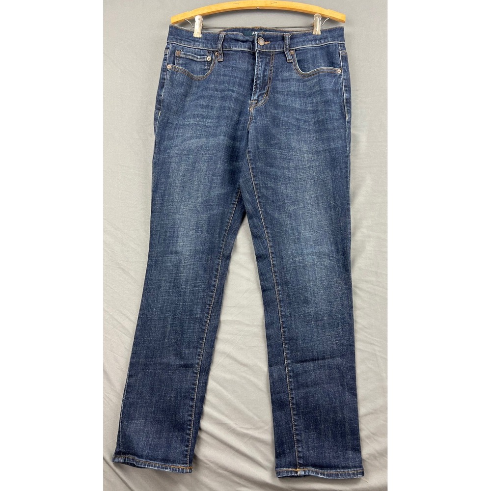 Aeropostale Jeans Mens 31x30 Slim Fit Dark Wash Stretch Denim Blue 4938 Exc